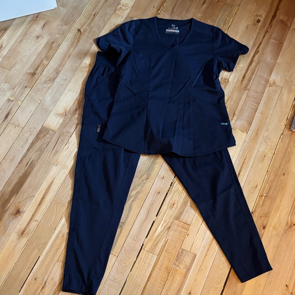 ADAR PRO scrub set navy blue